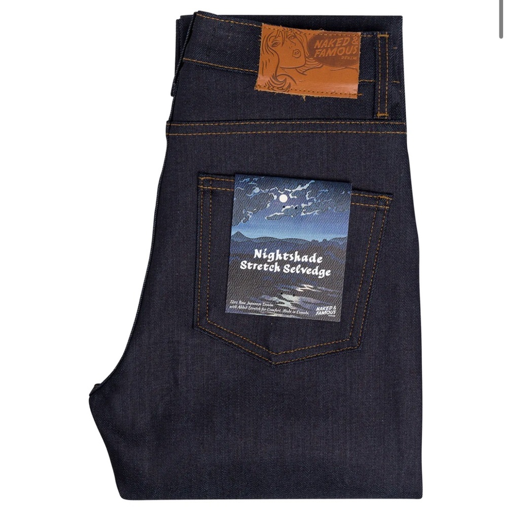 Naked & Famous - Women’s - Nightshade Stretch Selvedge - High Skinny - Size 28